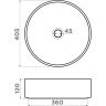 Раковина OMOIKIRI MIRA-GU Natceramic/guacamole 4972066